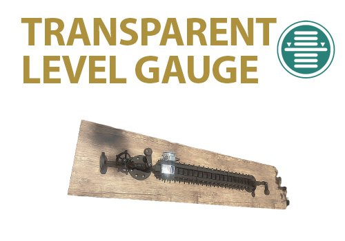 transparent level gaguge 