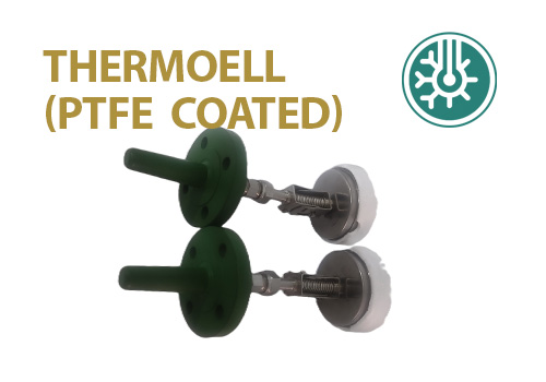Thermowell with PTFE Coating